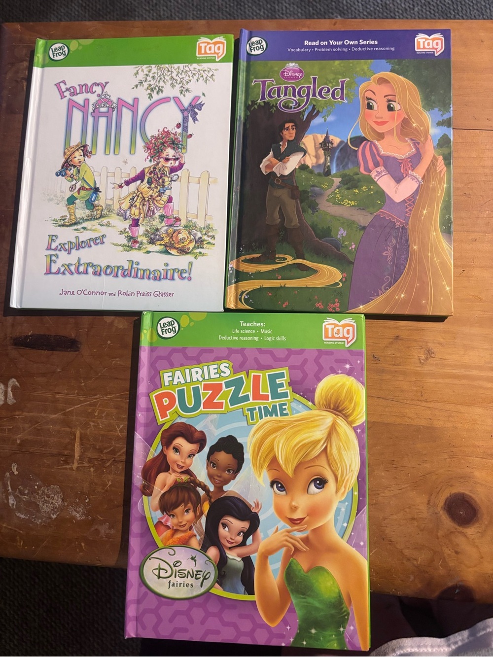 LeapFrog Tag Books Lot of 3
